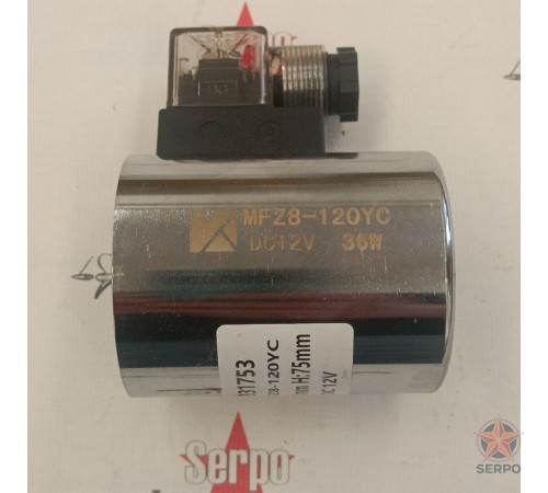 Катушка соленоида MFZ8-120YC 31мм*75мм 12в 3к Катушка соленоида MFZ8-120YC 31мм*75мм 12в 3к